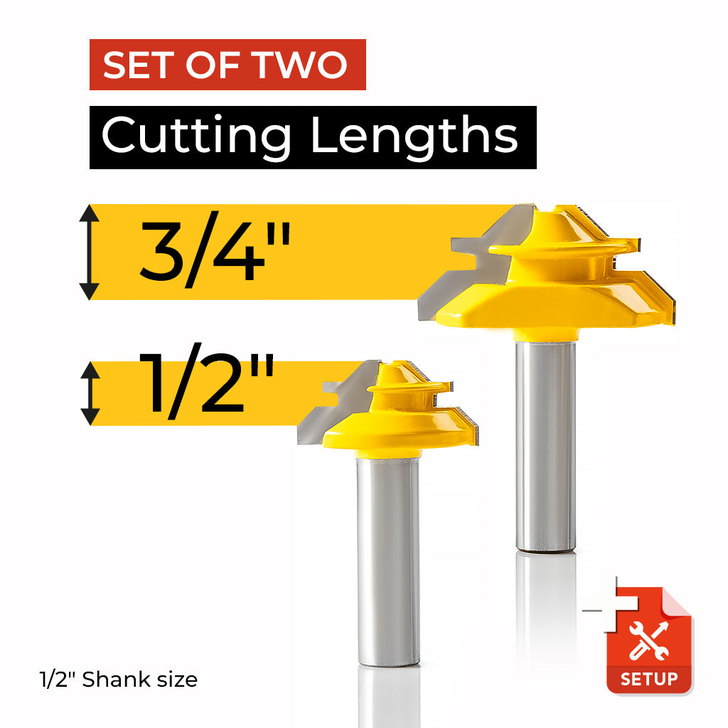 Precision Lock Miter Bit