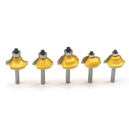 The Master Craftsman 35-Piece Carbide Router Bit Collection