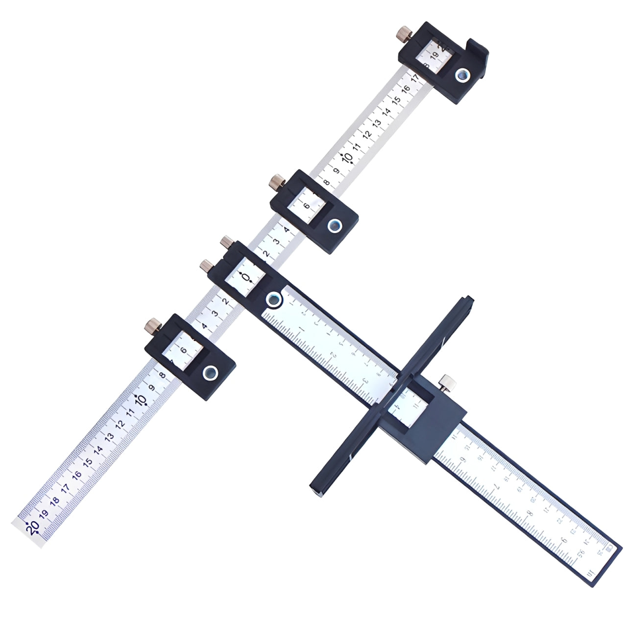 Professional Cabinet Hardware Jig & Cabinet Door Hardware Jig | Precision Cabinet Pull Jig, Drawer Pull Jig & Cabinet Drill Guide | Adjustable Cabinet Jig for Handles & Cabinet Door Knob Template
