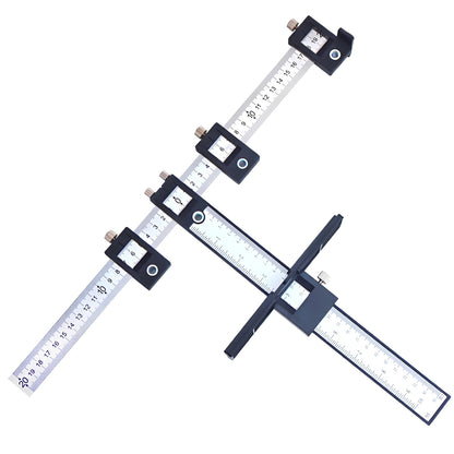 Professional Cabinet Hardware Jig & Cabinet Door Hardware Jig | Precision Cabinet Pull Jig, Drawer Pull Jig & Cabinet Drill Guide | Adjustable Cabinet Jig for Handles & Cabinet Door Knob Template