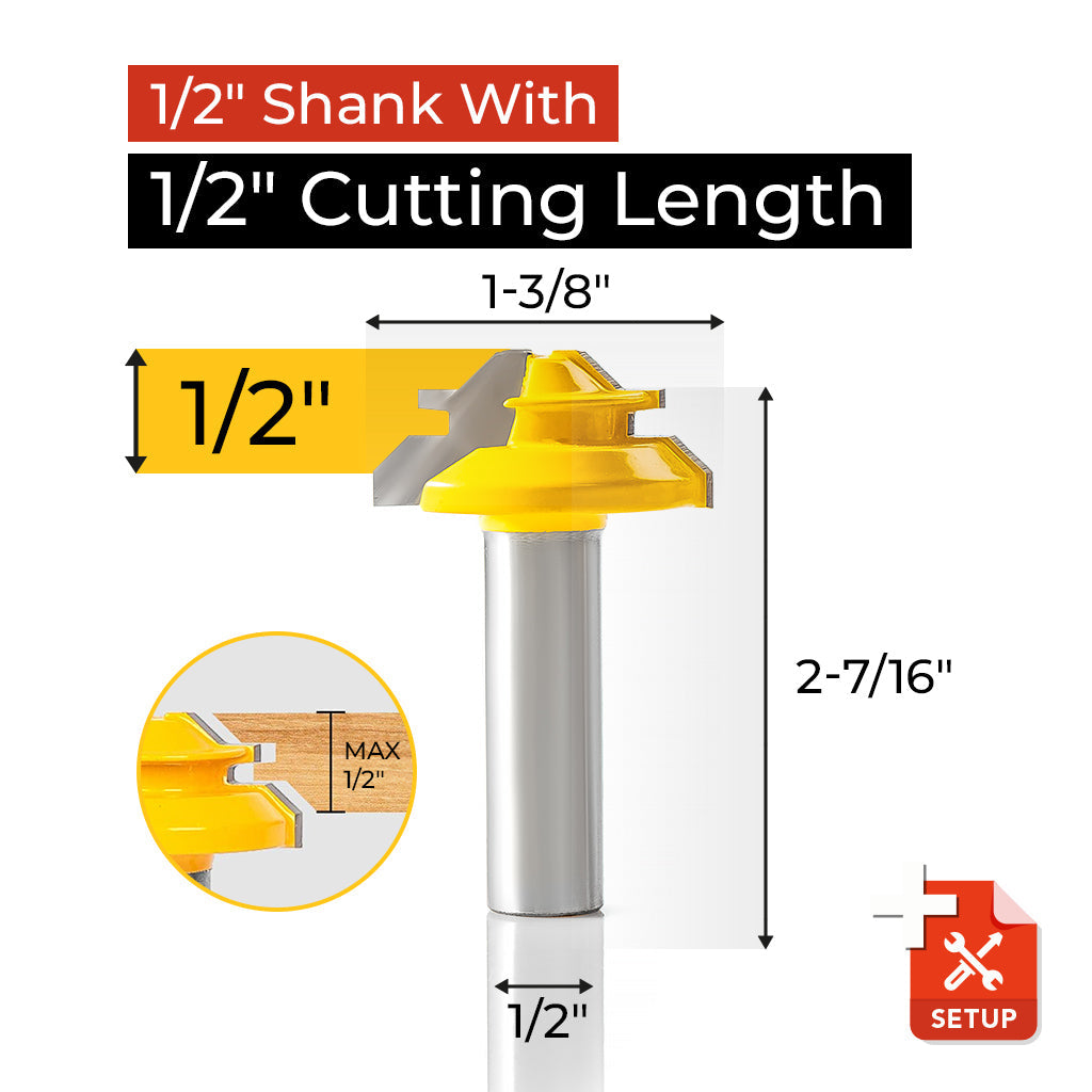 Precision  Lock Miter Bit