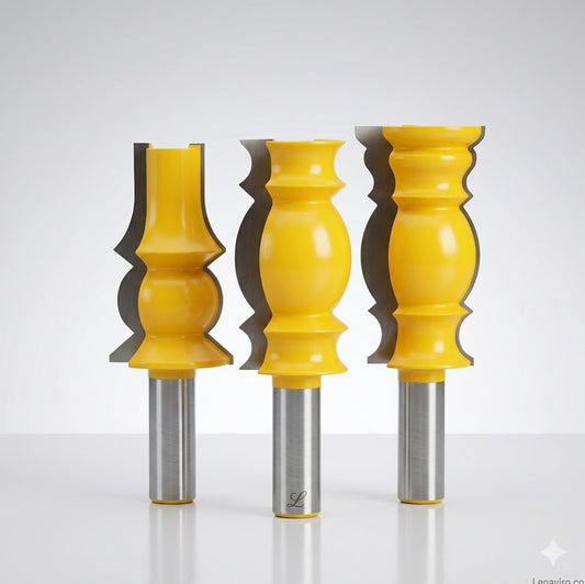 Lenaviro Architek Crown & Trim Router Bits - 1/2" Shank