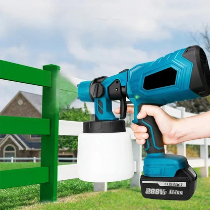 Cordless Paint Sprayer Handheld Airless Spray Paint Gun