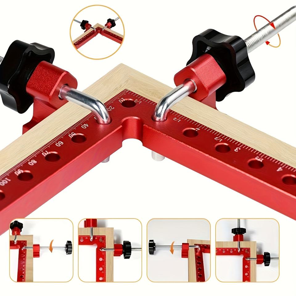 Precision Aluminum 90-Degree Corner Square