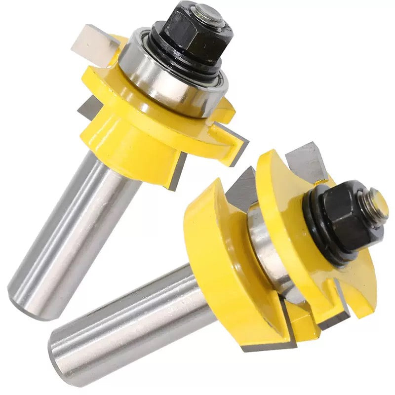 Rail and Stile Shaker Cutter Router Bit Set