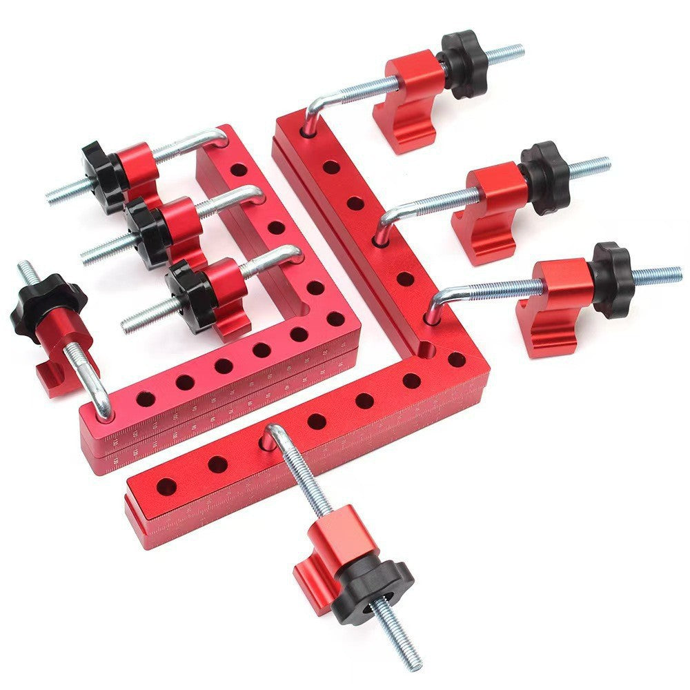 90 Degree Positioning Squares | Right Angle Corner Clamps Woodworking Clamping Square Kit for Cabinets & Drawers