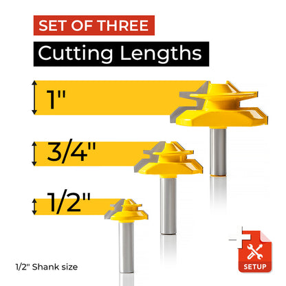 Precision  Lock Miter Bit